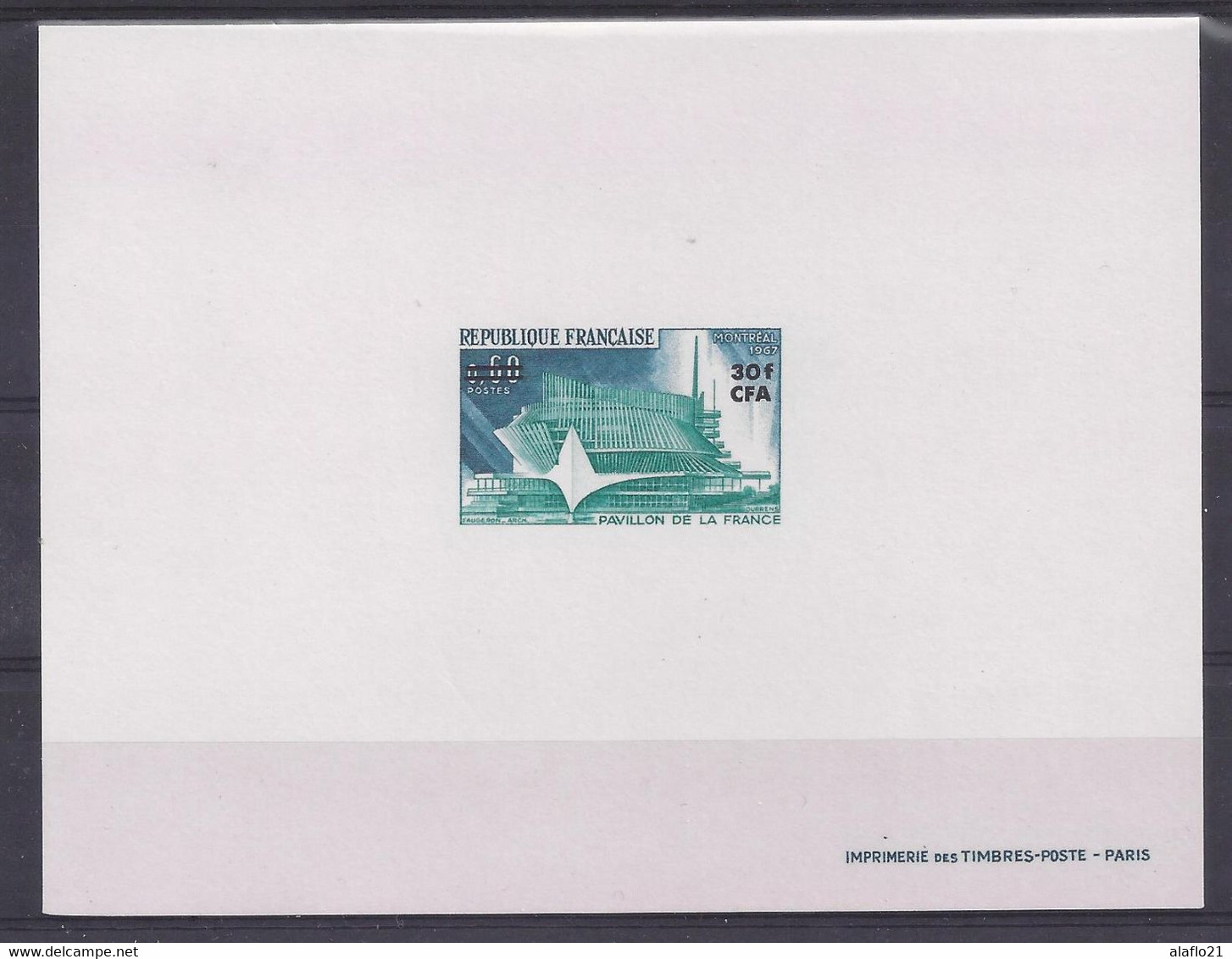 REUNION CFA N° 376 - EPREUVE De LUXE - EXPO MONTREAL - Unused Stamps