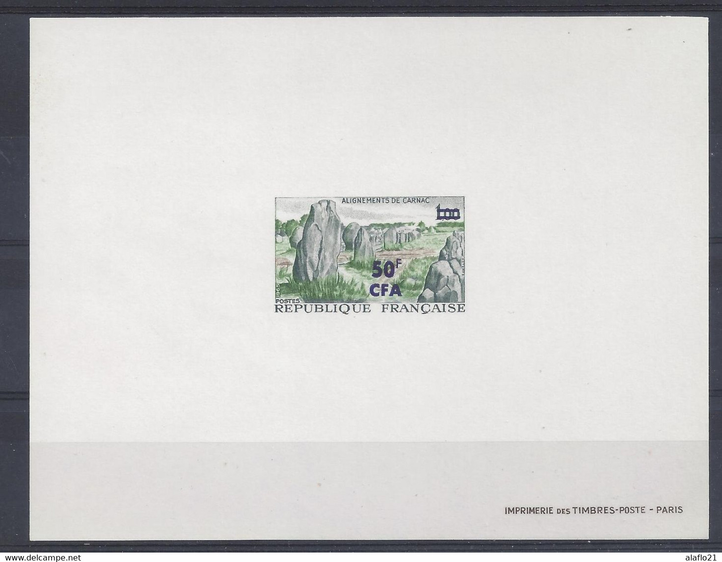 REUNION CFA N° 377 - EPREUVE De LUXE - ALIGNEMENTS De CARNAC - Unused Stamps