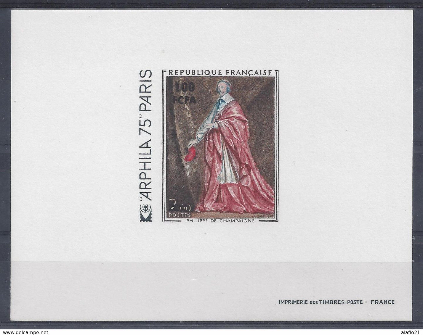 REUNION CFA N° 423 - EPREUVE De LUXE - CARDINAL De RICHELIEU - ARPHILA 75 - Ungebraucht