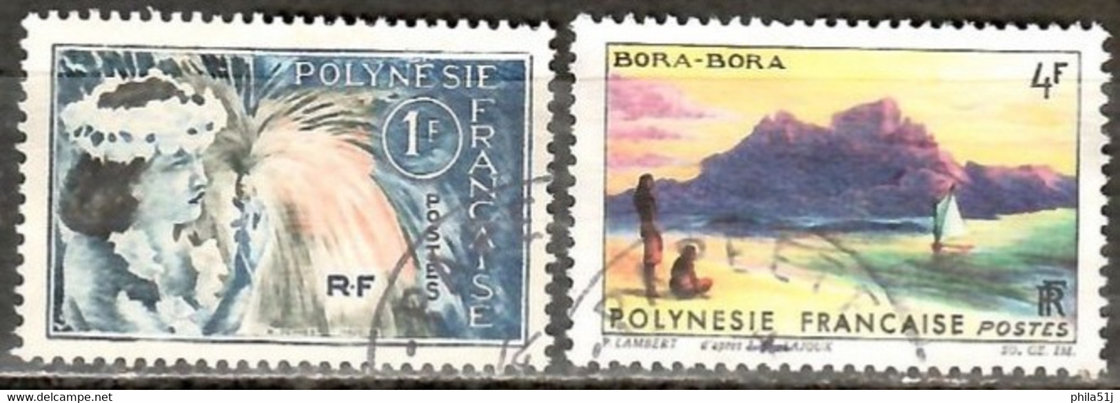 POLYNESIE FRANCAISE --- N°27/31 --- OBL VOIR SCAN - Gebraucht