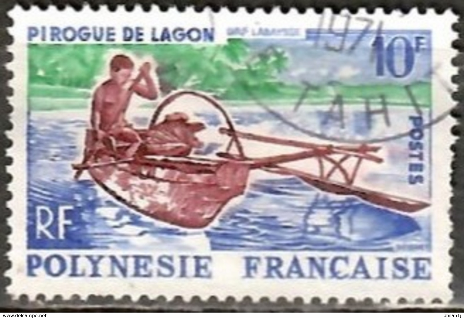 POLYNESIE FRANCAISE --- N°36 --- OBL VOIR SCAN - Oblitérés