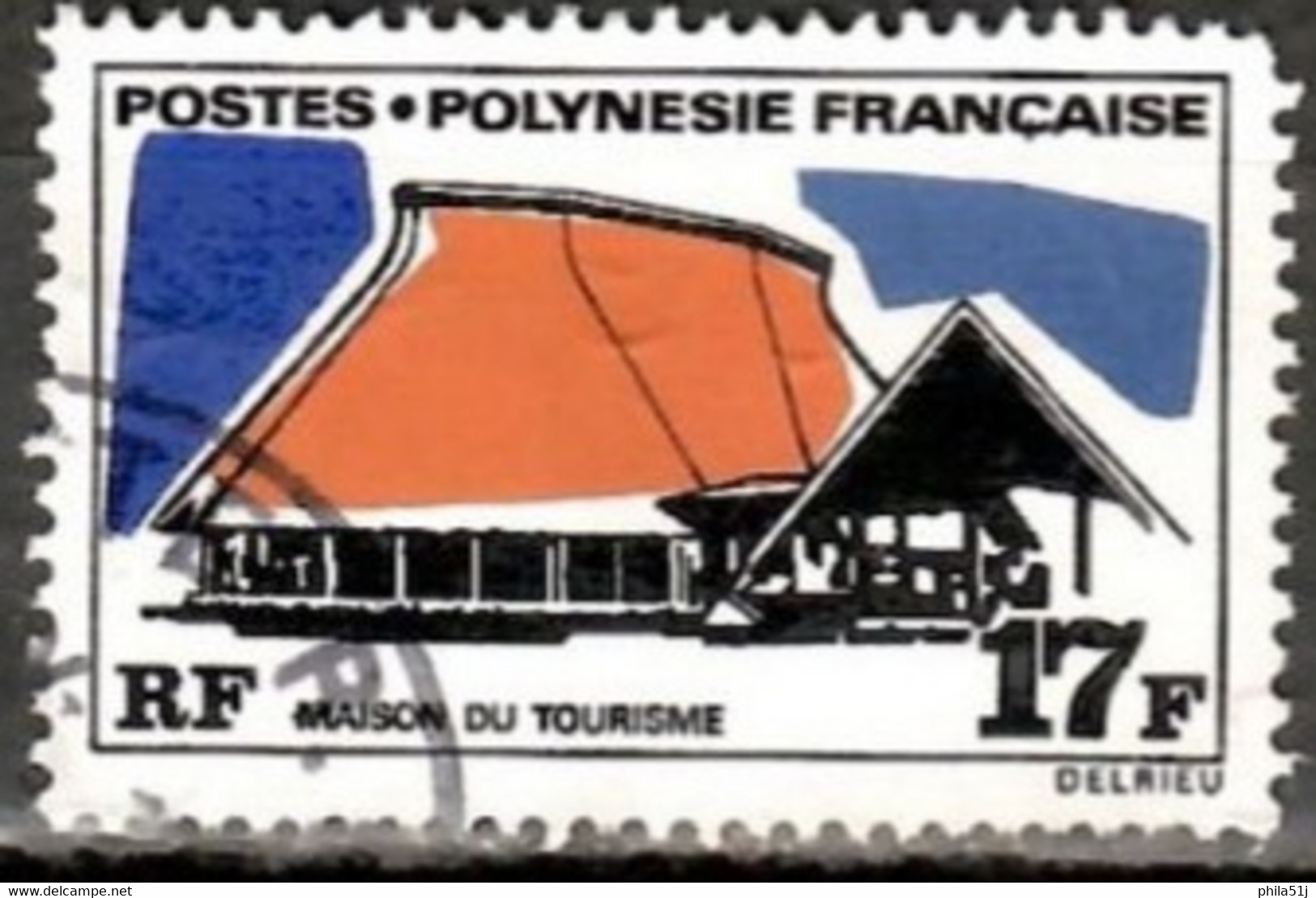 POLYNESIE FRANCAISE --- N°74 --- OBL VOIR SCAN - Usati