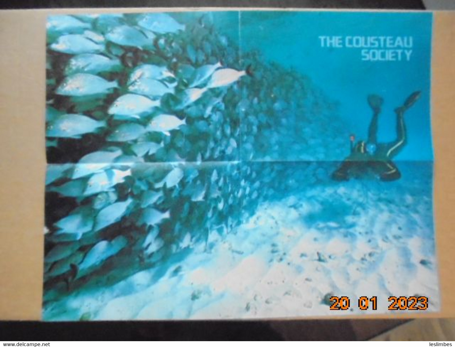 Cousteau Society Bulletin Et Affiche En Anglais : Calypso Log, Volume 3, Number 2 (March - April 1976) - Nautra