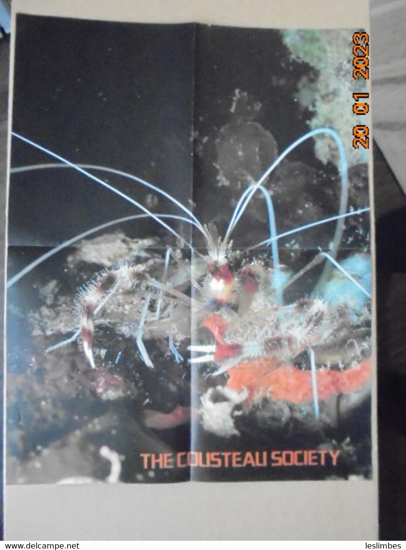 Cousteau Society Bulletin Et Affiche En Anglais : Calypso Log, Volume 4, Number 2 (March - April 1977) - Im Freien