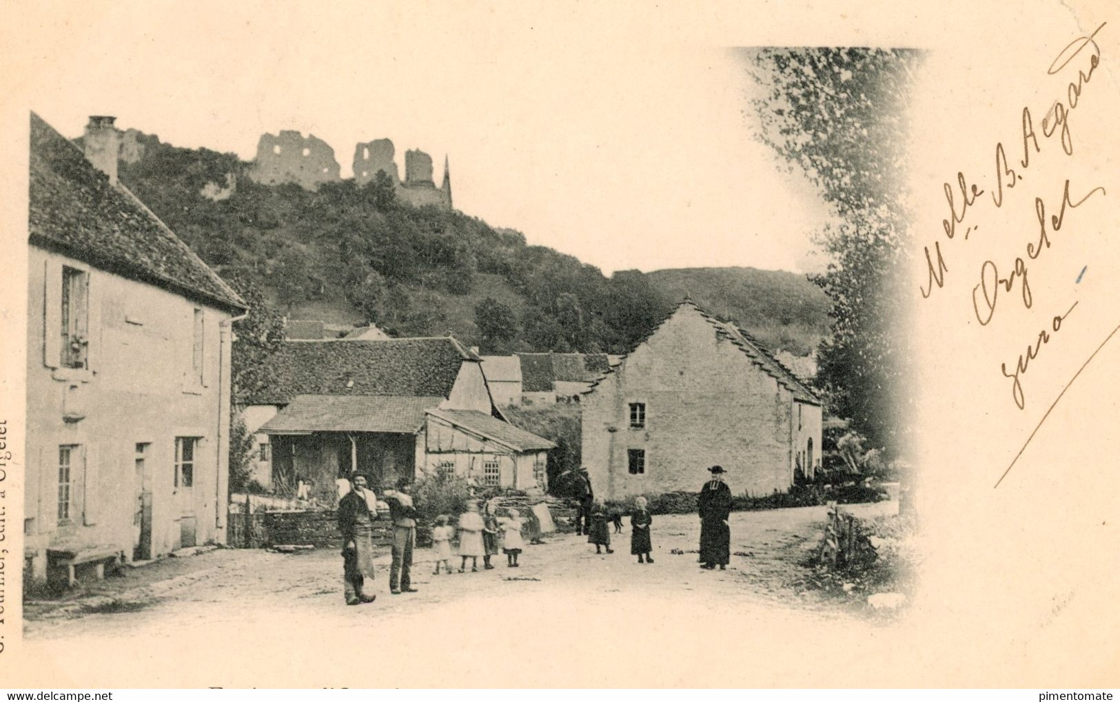 ORGELET LA TOUR DU MEIX UNE RUE - Orgelet