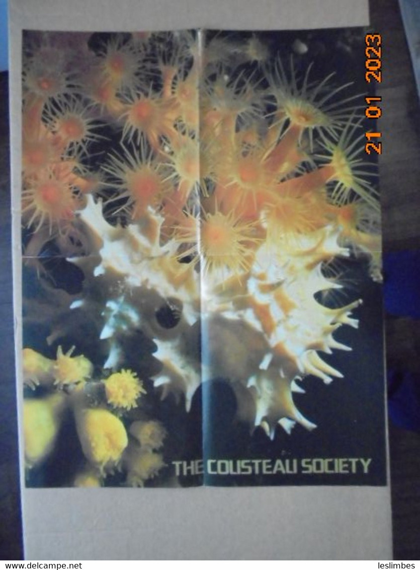 Cousteau Society Bulletin Et Affiche En Anglais : Calypso Log, Volume 5, Number 4  (July - August 1978) - Im Freien