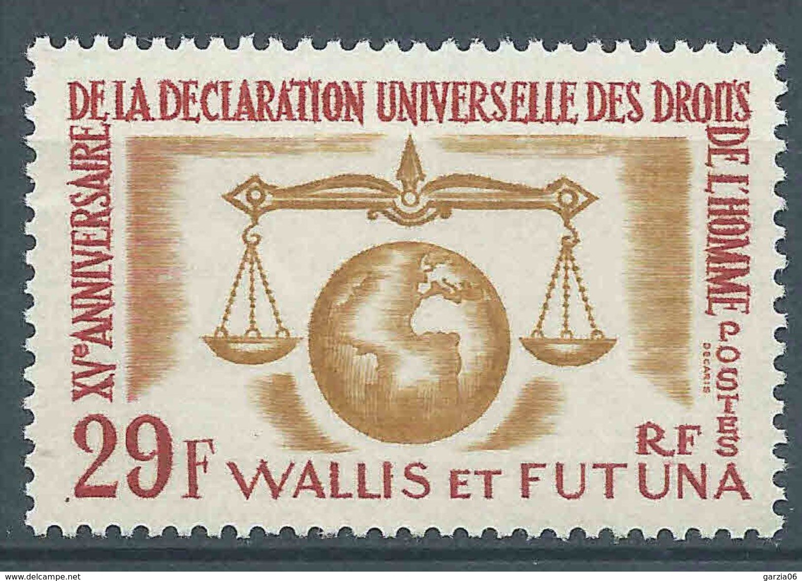 Wallis Et Futuna - 1963 - Droits De L' Homme  - N° 169 - Neuf ** - MNH - Nuevos