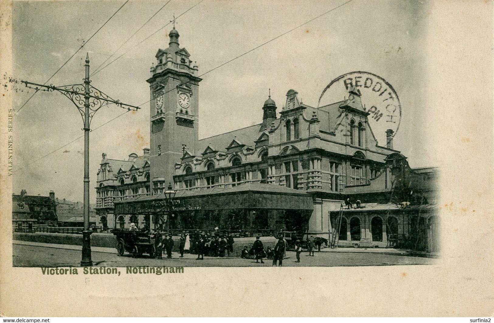 NOTTS - NOTTINGHAM - VICTORIA STATION  1902 UNDIVIDED BACK Nt316 - Nottingham