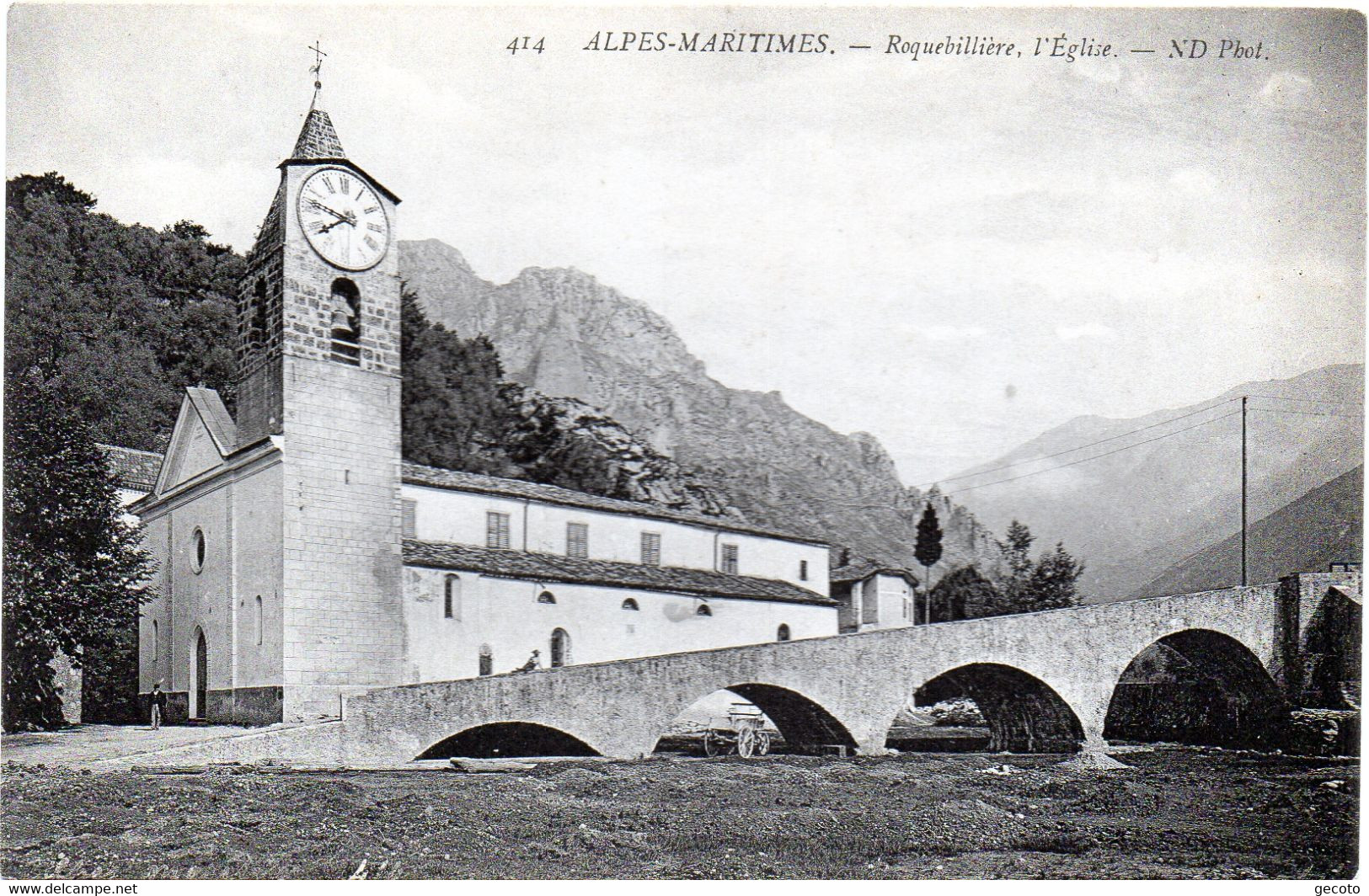 L'église - Roquebilliere