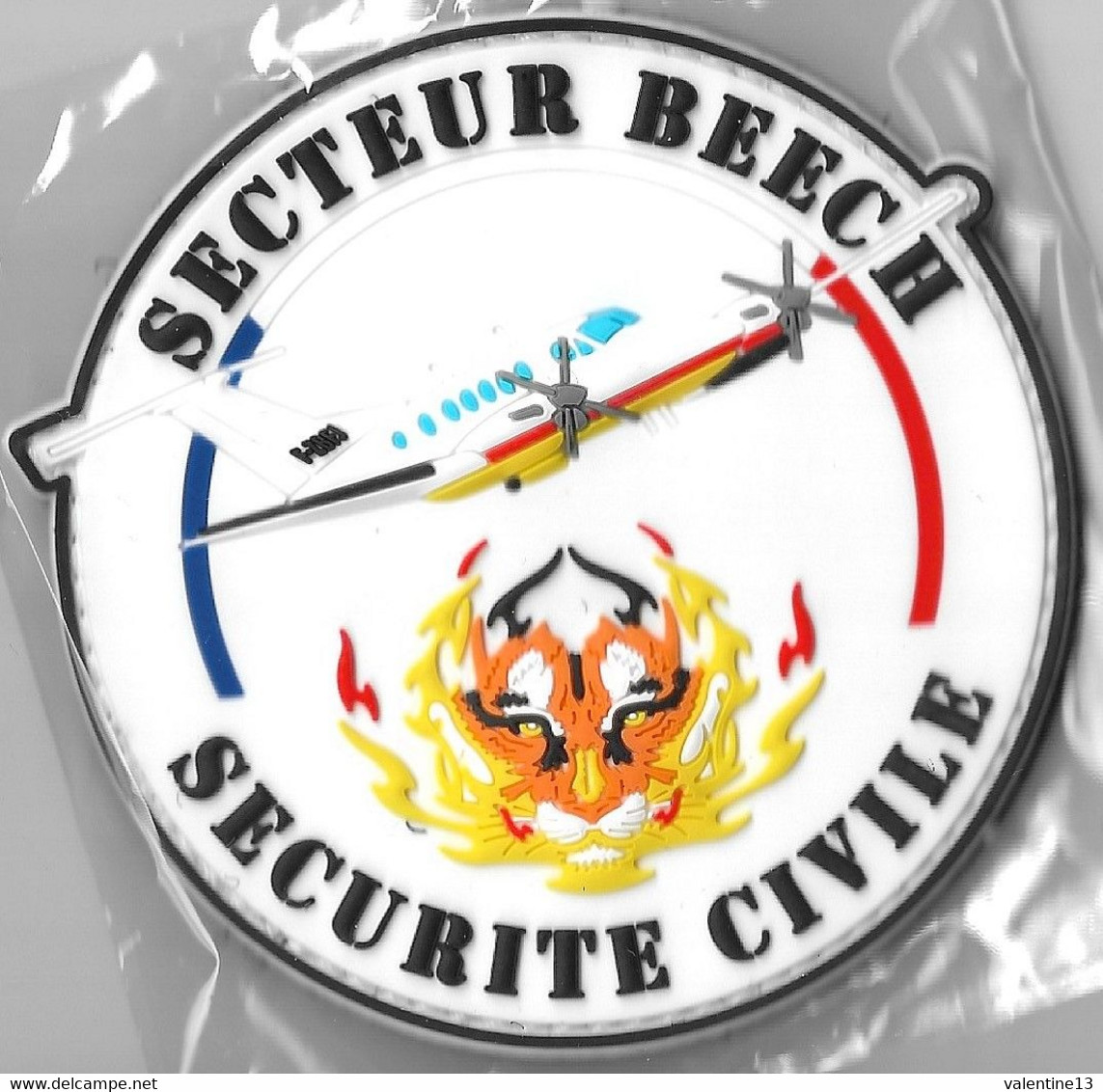 Ecusson SECURITE CIVILE SECTEUR BEECH 1 - Firemen