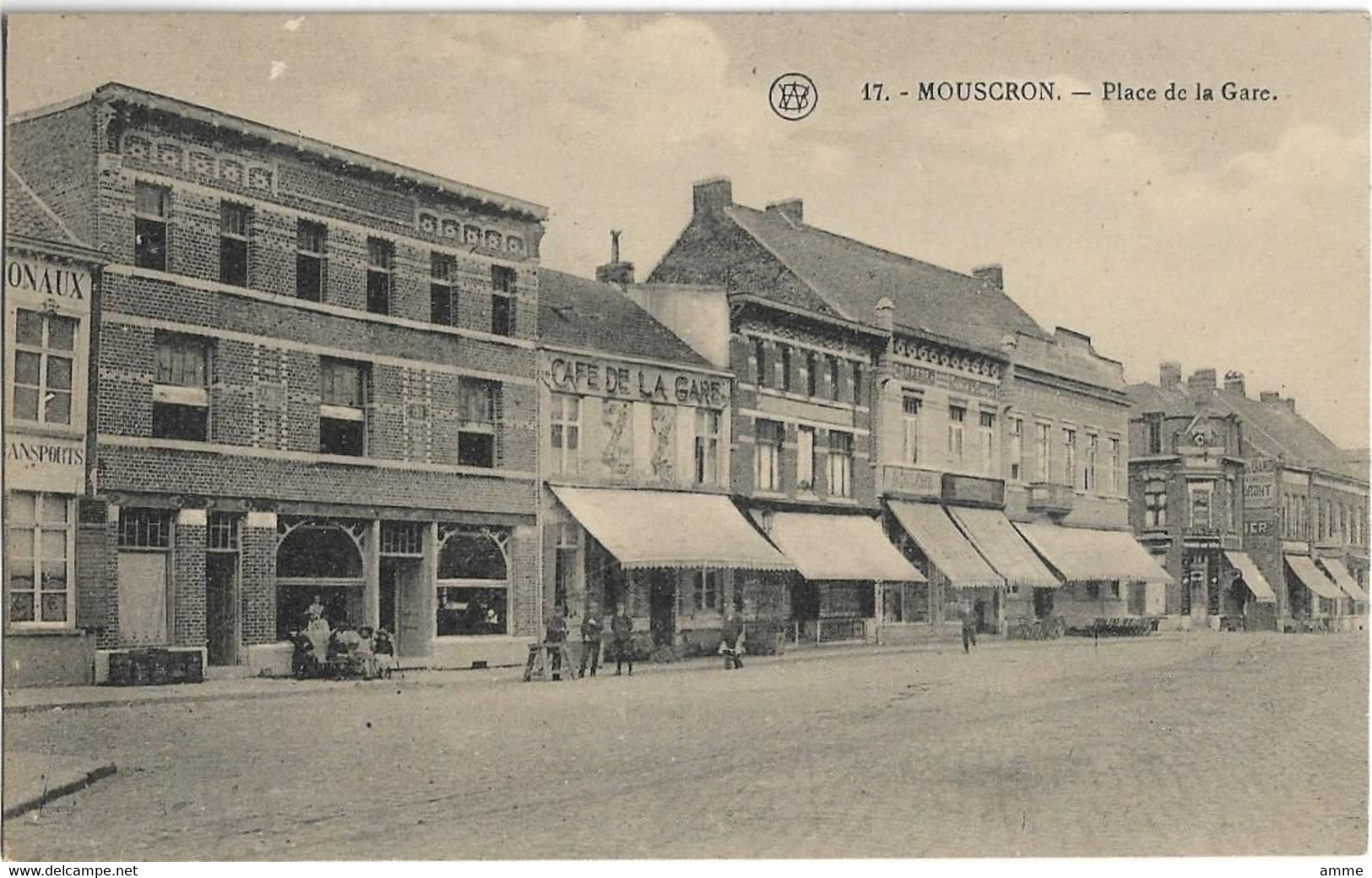 Moeskroen - Mouscron *  Place De La Gare - Mouscron - Moeskroen