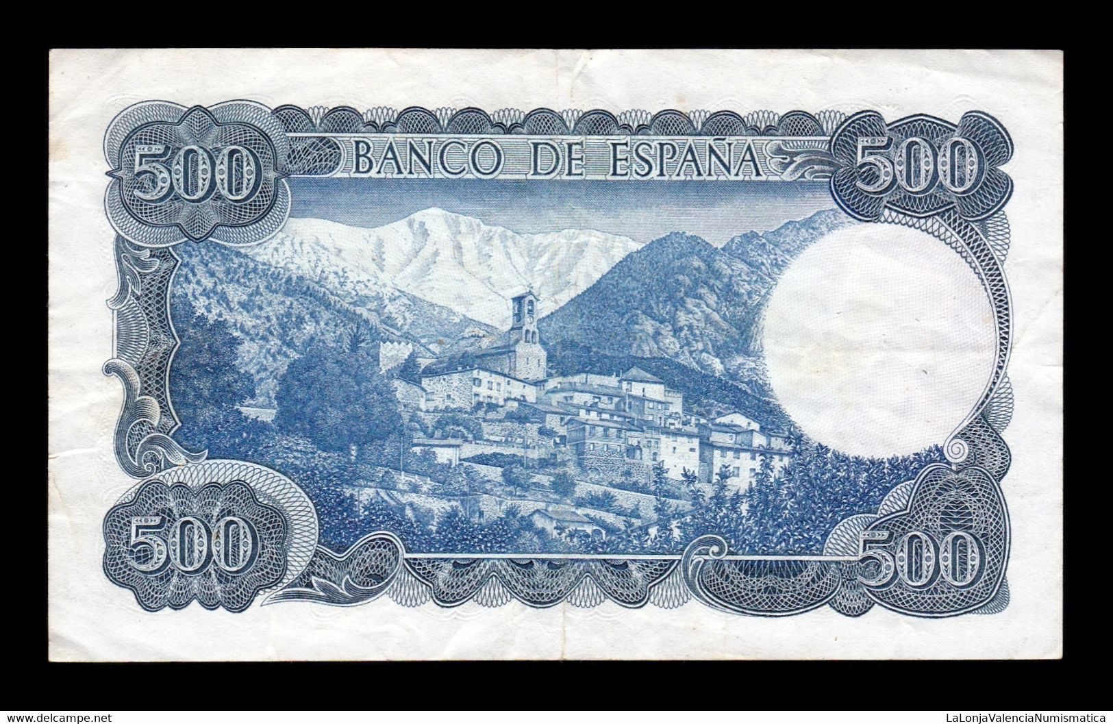 España Spain 500 Pesetas Jacinto Verdaguer 1971 Pick 153 Sin Serie Mbc Vf - 500 Peseten