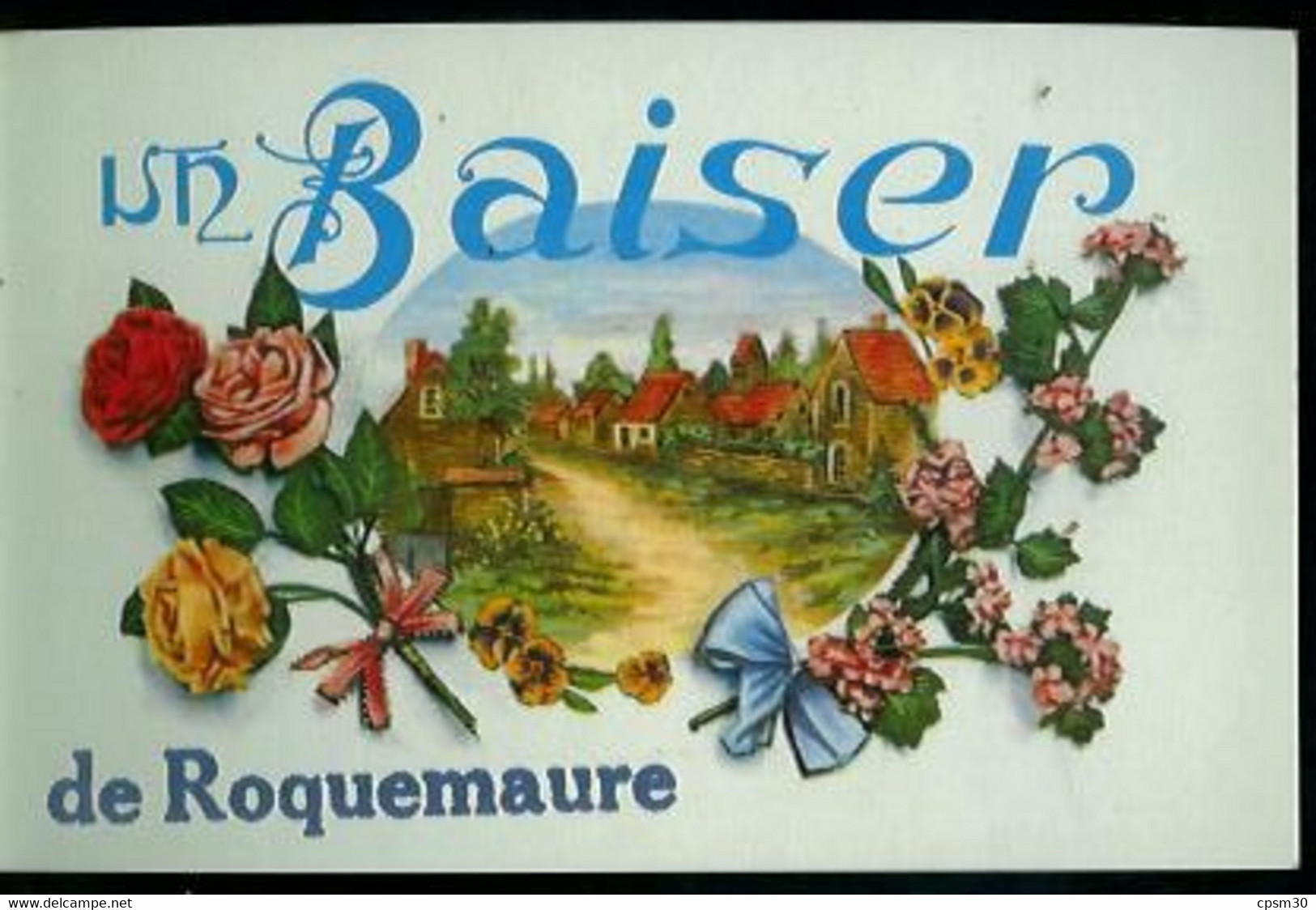 30 Gard - Cpsm Carte Fantaisie ROQUEMAURE, Souvenir Pensées Baiser De .....(trois Cartes Differentes) - Roquemaure