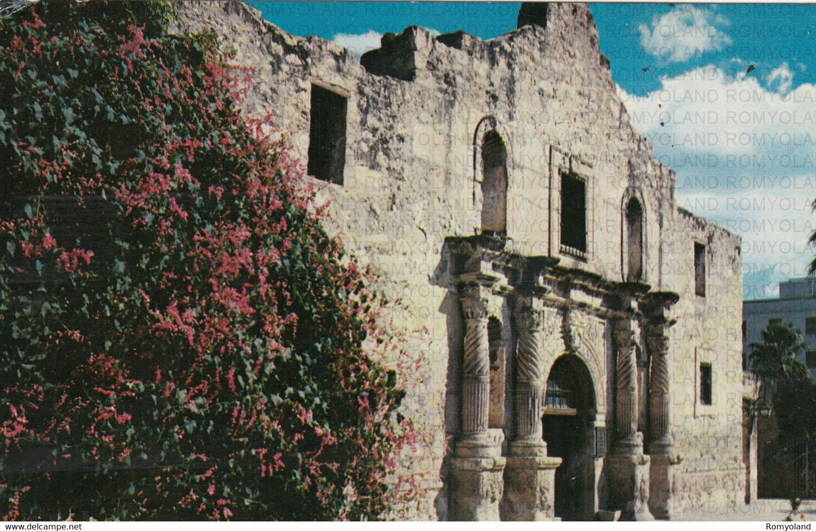 CARTOLINA  THE ALAMO,SAN ANTONIO,TEXAS,STATI UNITI,VIAGGIATA 1972 - San Antonio