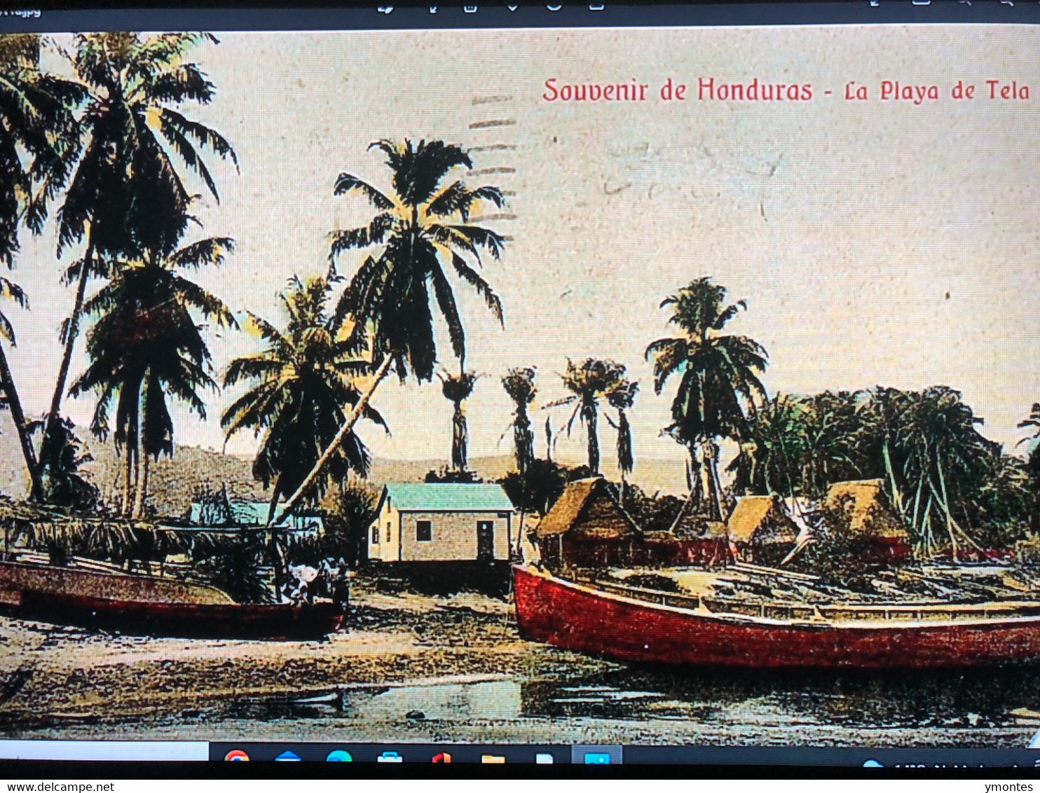 Published By Carmelo Celano- Tela Beach 1911 - Honduras