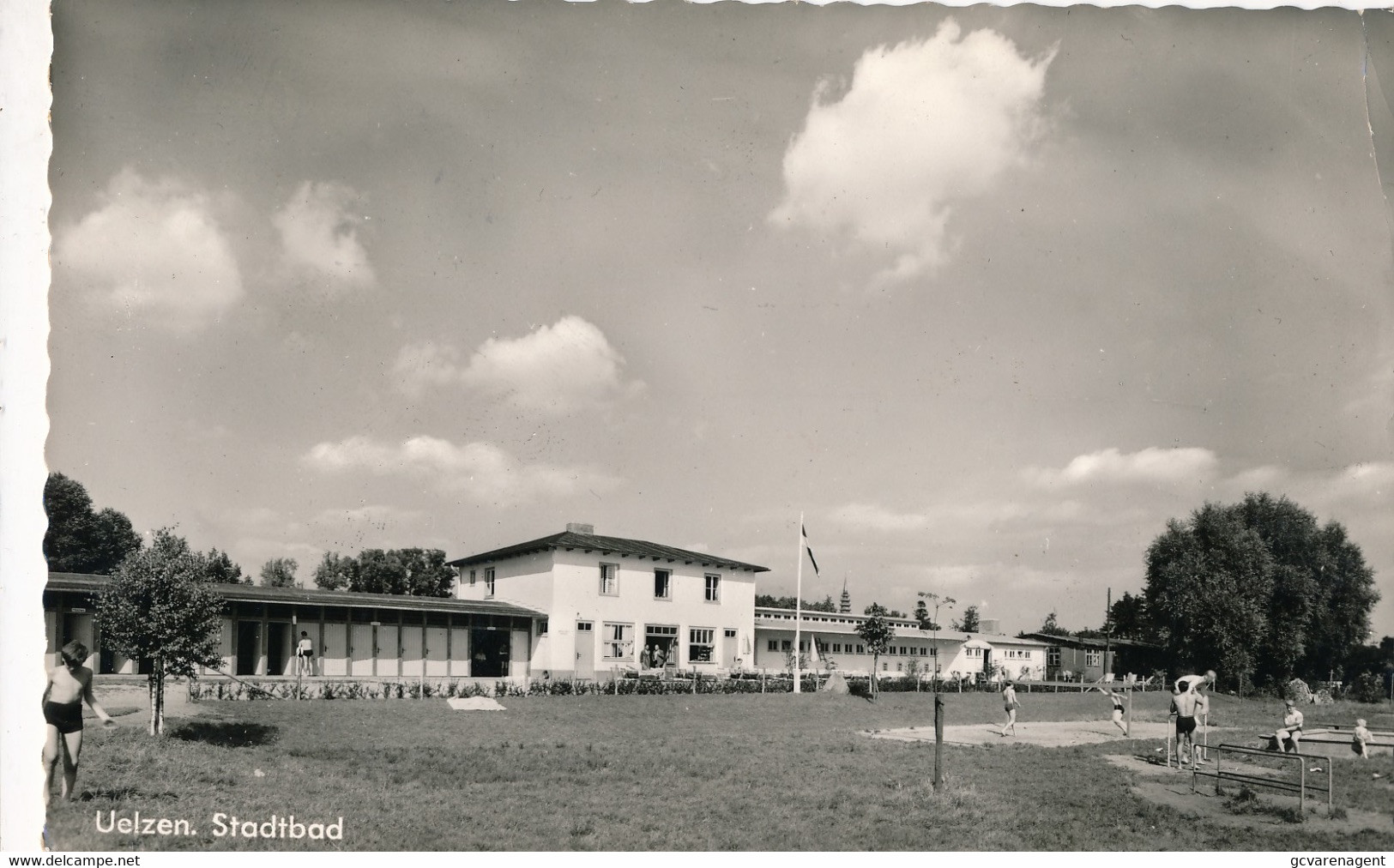 UELZEN  STADTBAD    PHOTO KARTE             2 SCANS - Uelzen