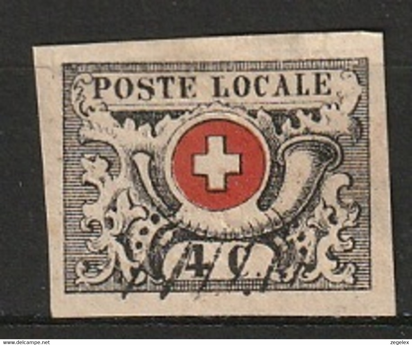 Suisse, 1850 Mi 11.  FAKE/FAUX/FALSCH (most Likely) - 1843-1852 Federal & Cantonal Stamps