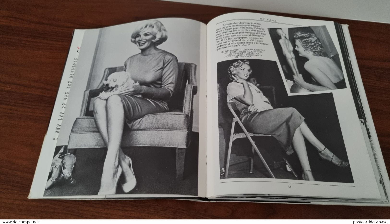 Marilyn On Marilyn - Zachary Kwintner Books 1983 - Film