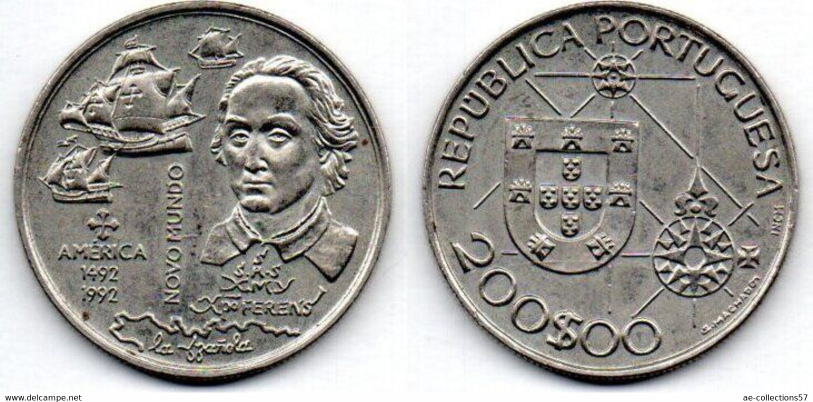 MA 18527 /  Portugal 200 Escudos 1992 TTB+ - Portugal