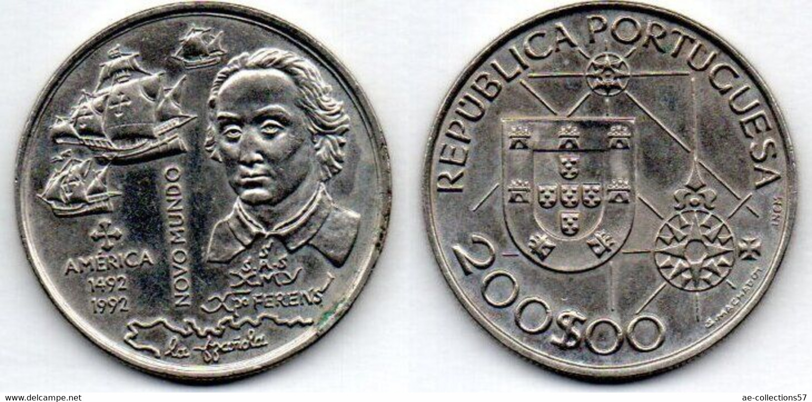 MA 18528 /  Portugal 200 Escudos 1992 TTB+ - Portugal