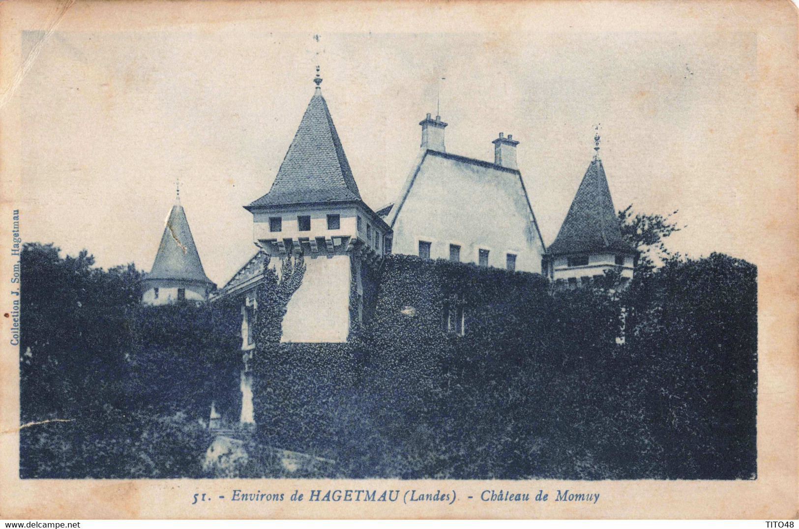 FR-40 LANDES - HAGETMAU - Château De Momuy - Hagetmau
