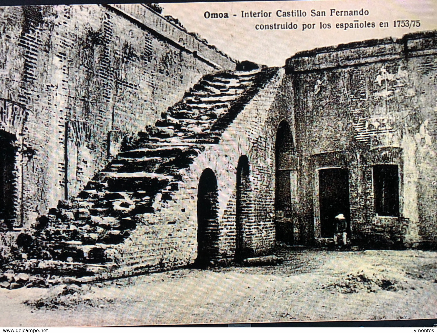 Published By Carmelo Celano- Omoa Castle 1956 - Honduras