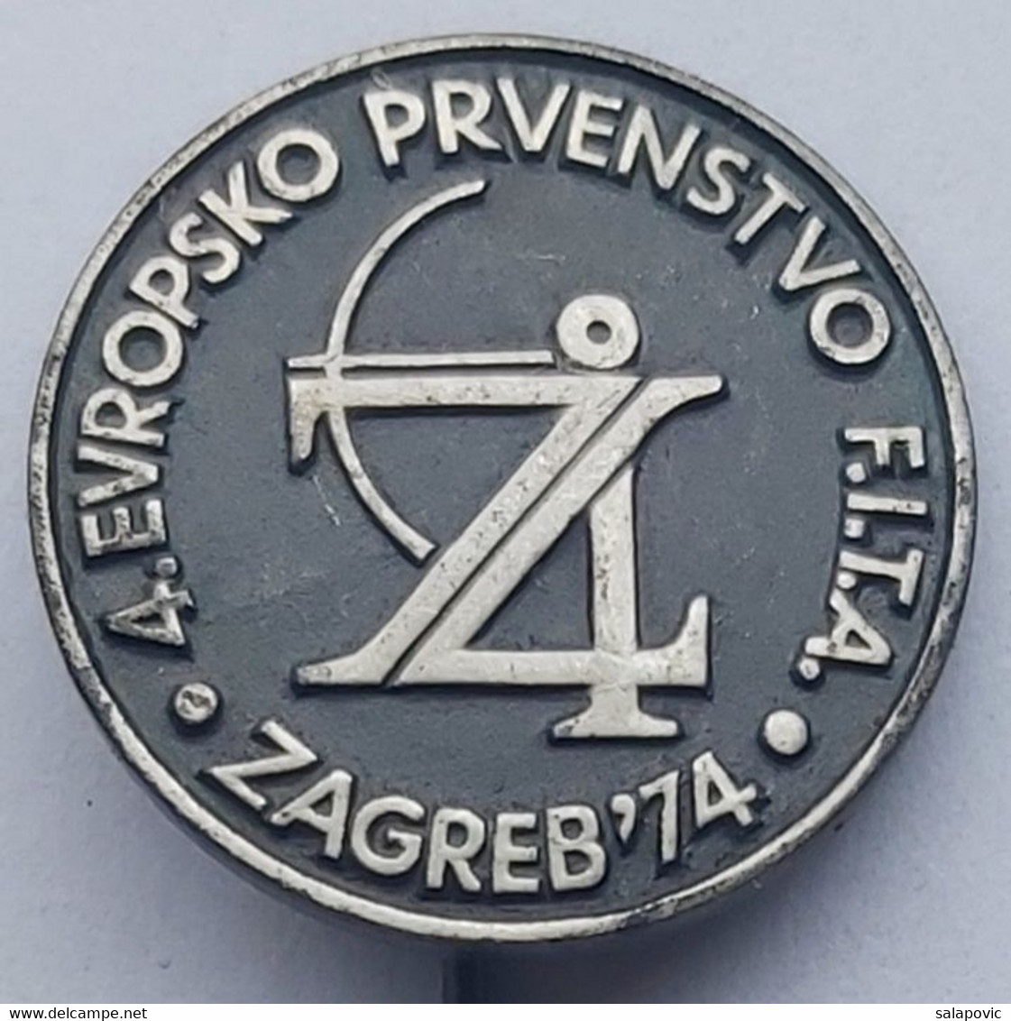 Archery European Championships Yugoslavia Croatia Zagreb 1974 FITA  P3/1 - Tiro Al Arco