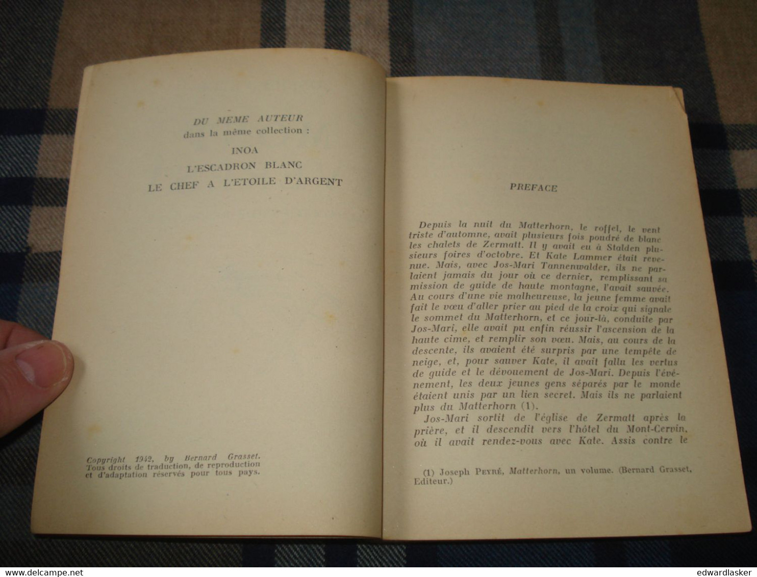 BIBLIOTHEQUE De La JEUNESSE : Mont Éverest /Joseph Peyré - Sans Jaquette 1953 - Ill. Reschofsky - Bibliotheque De La Jeunesse