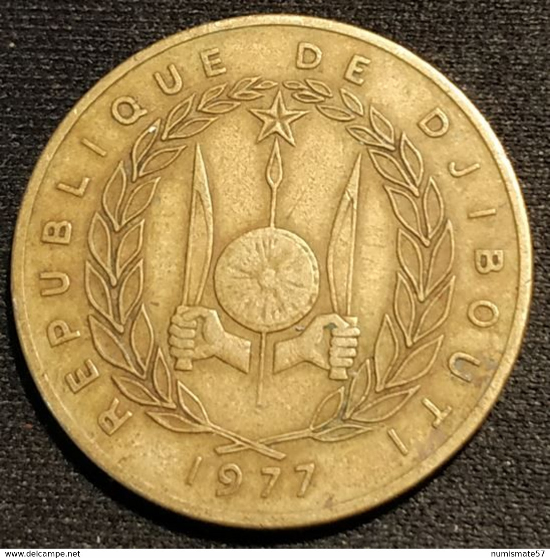 DJIBOUTI - 20 FRANCS 1977 - KM 24 - Dschibuti