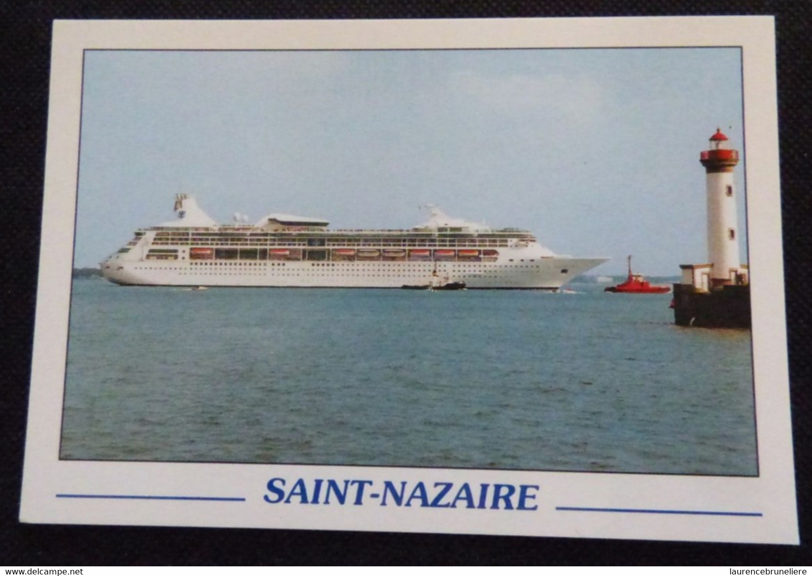 44 -  SAINT-NAZAIRE 44 -  LE RHAPSODY OF THE SEAS CONSTRUIT PAR ALSTOM - Dampfer