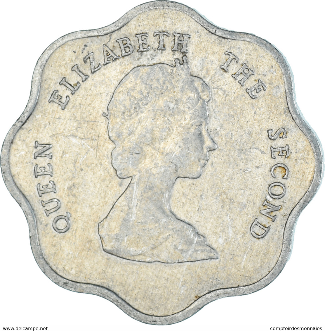 Monnaie, Etats Des Caraibes Orientales, 5 Cents, 1986 - Ostkaribischer Staaten