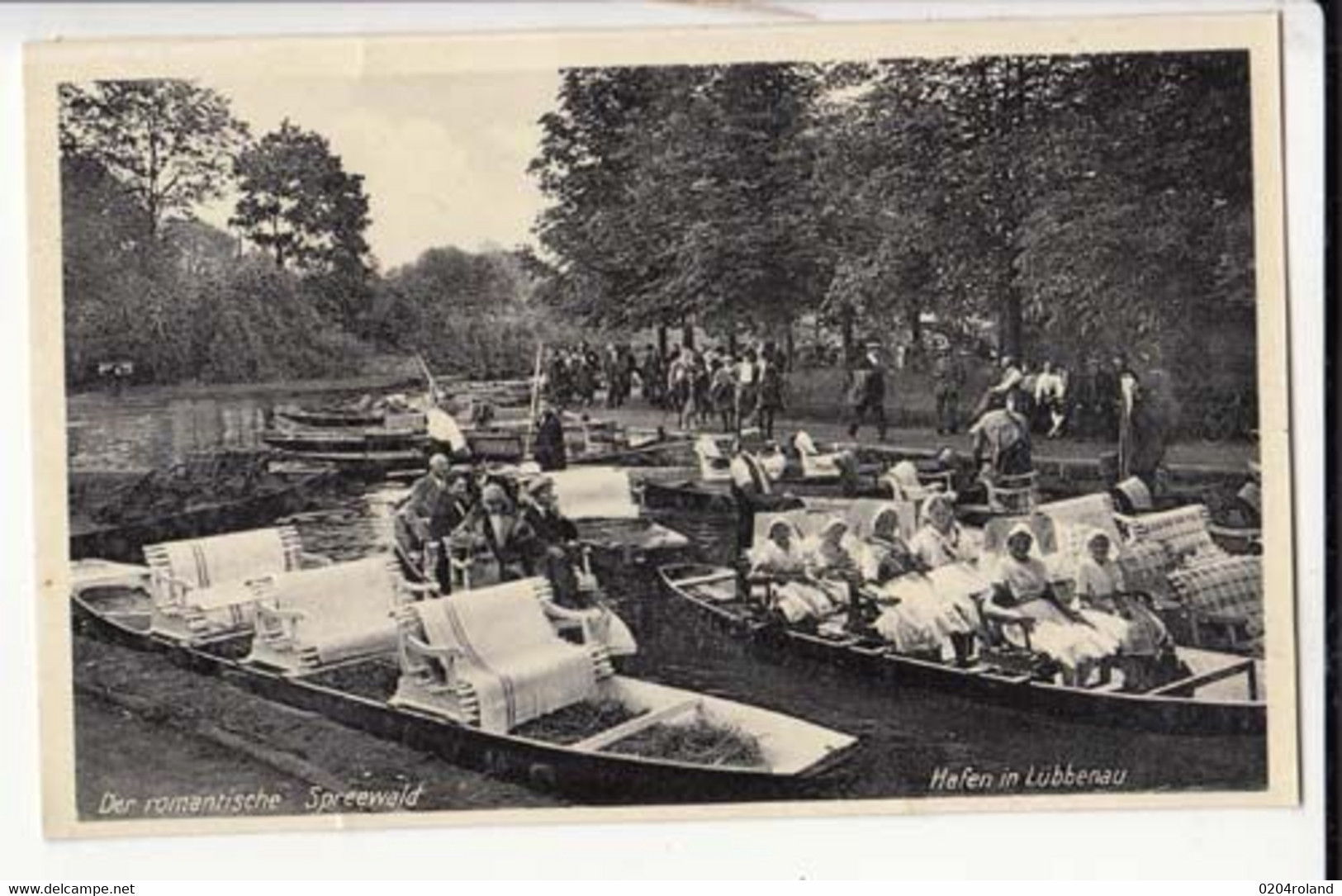 CPA Allemagne - Brandebourg - Luebbenau - Der Romantische Spreewald - Hafen In LÜbbenau : Achat Immédiat - Luebbenau