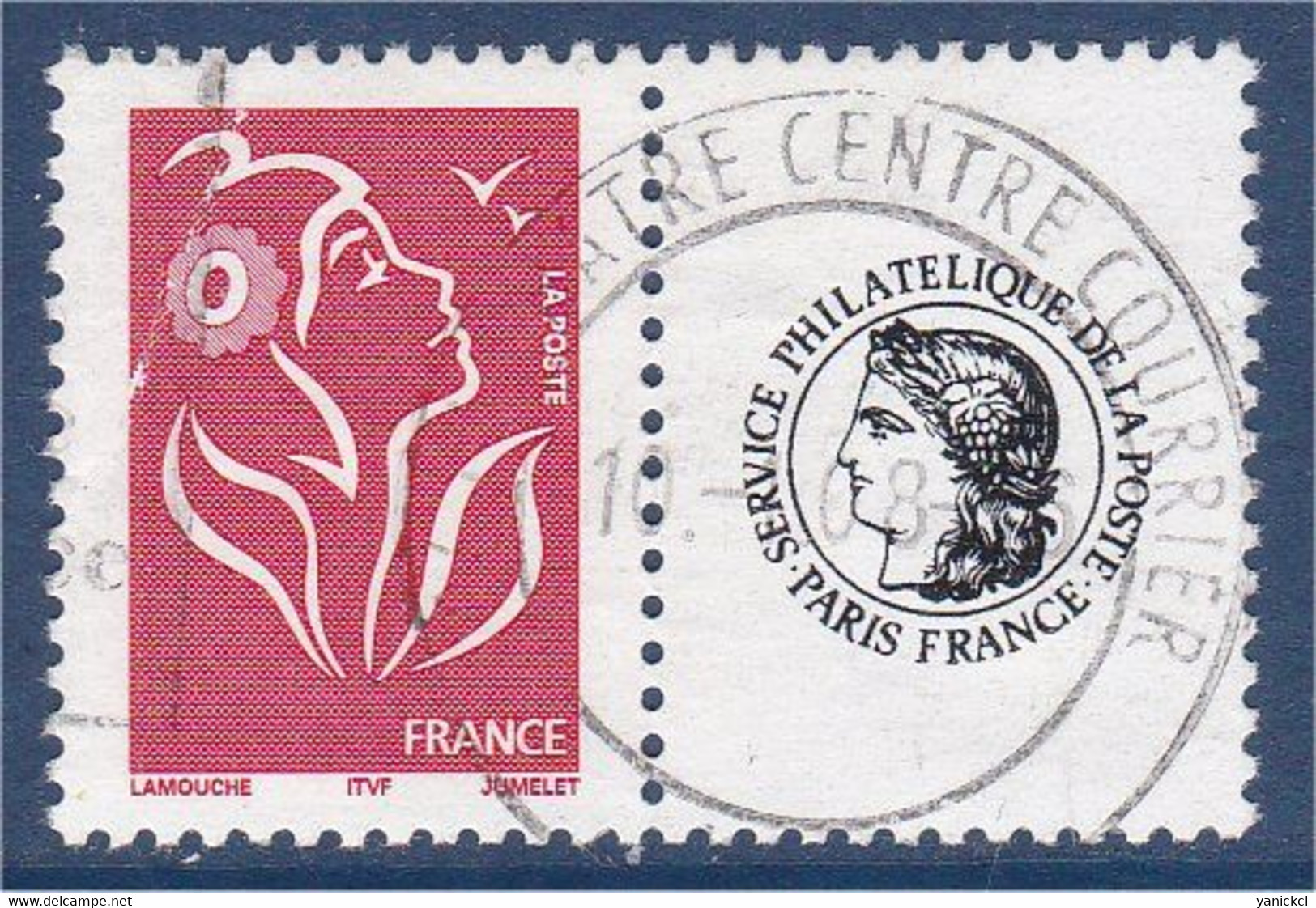 Marianne Du 14 Juillet - Personnalisé Cérès - 2005 - Oblitéré - Y & T N° 3741 A - Used Stamps
