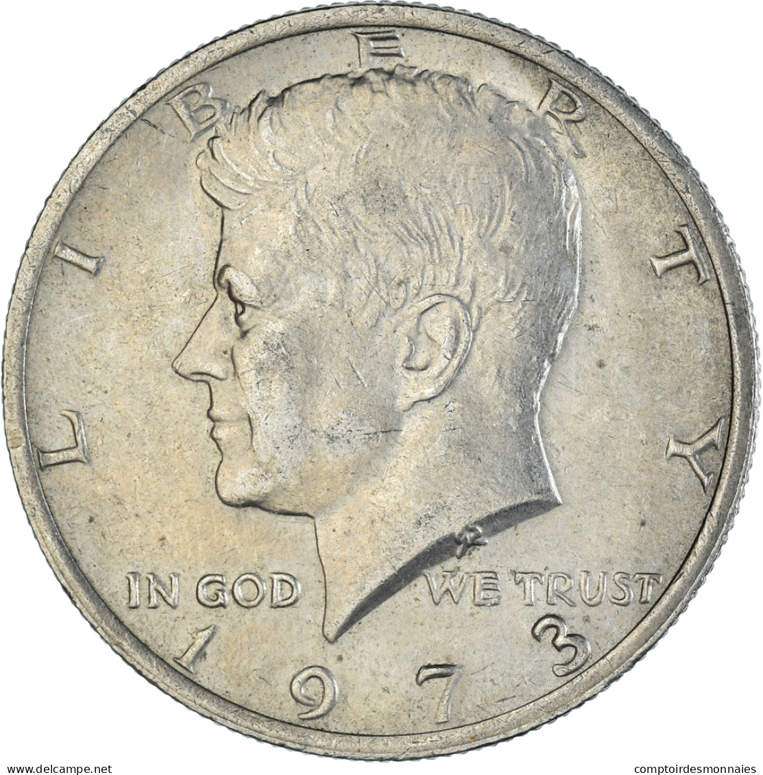 Monnaie, États-Unis, Half Dollar, 1973 - 1964-…: Kennedy