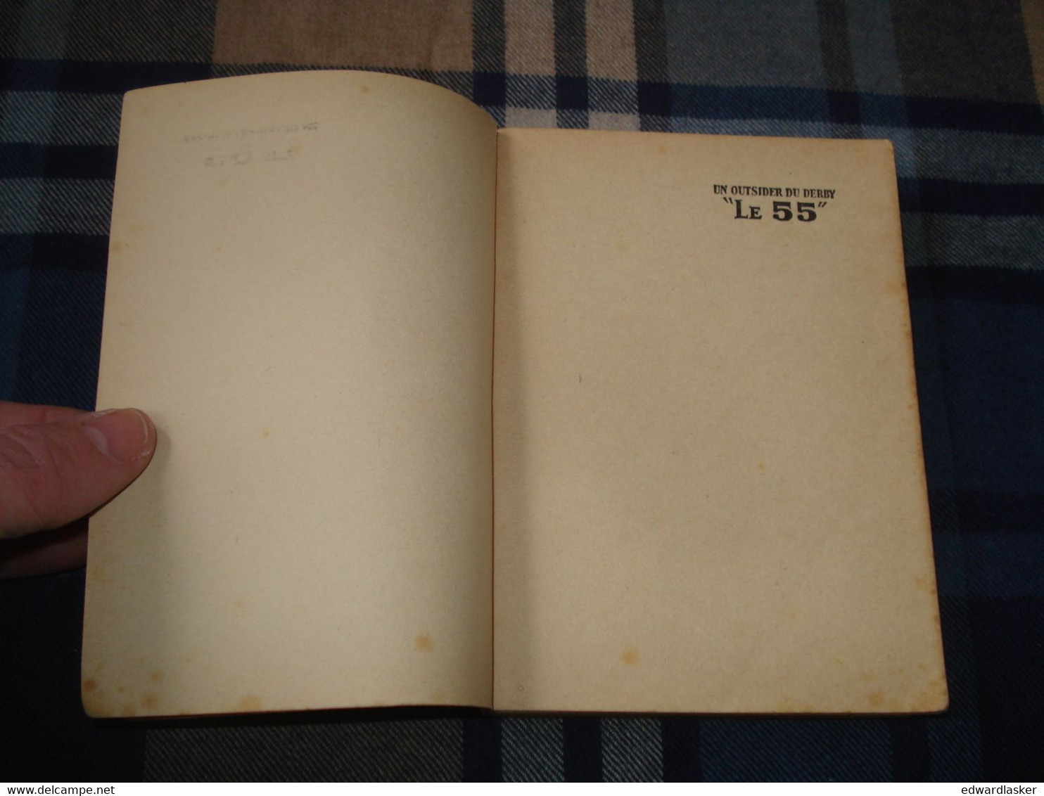 BIBLIOTHEQUE De La JEUNESSE : Le 55 /Edgar Wallace - (c) 1934 - Bibliotheque De La Jeunesse