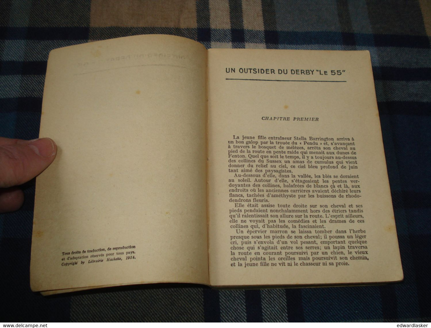 BIBLIOTHEQUE De La JEUNESSE : Le 55 /Edgar Wallace - (c) 1934 - Bibliothèque De La Jeunesse