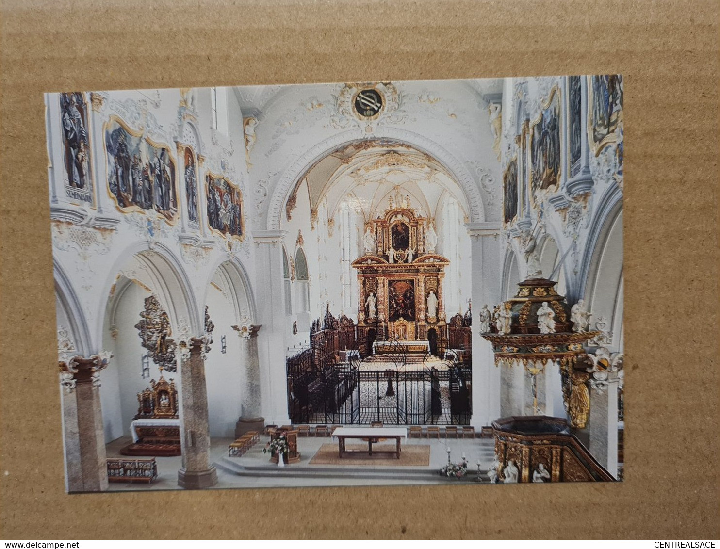 Carte SOLEURE MARIASTEIN  Klosterkirche - Metzerlen-Mariastein