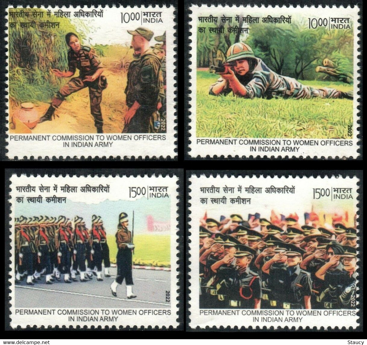 India 2022 Women In Indian Army MNH As Per Scan - Autres & Non Classés