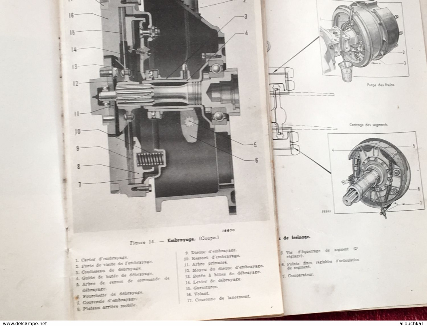 1950- Notice entretien Camion Renault 5 tonnes✔️Type R-42220-Moteur Huile lourde-6 C-105X120-regie nati usines Renault