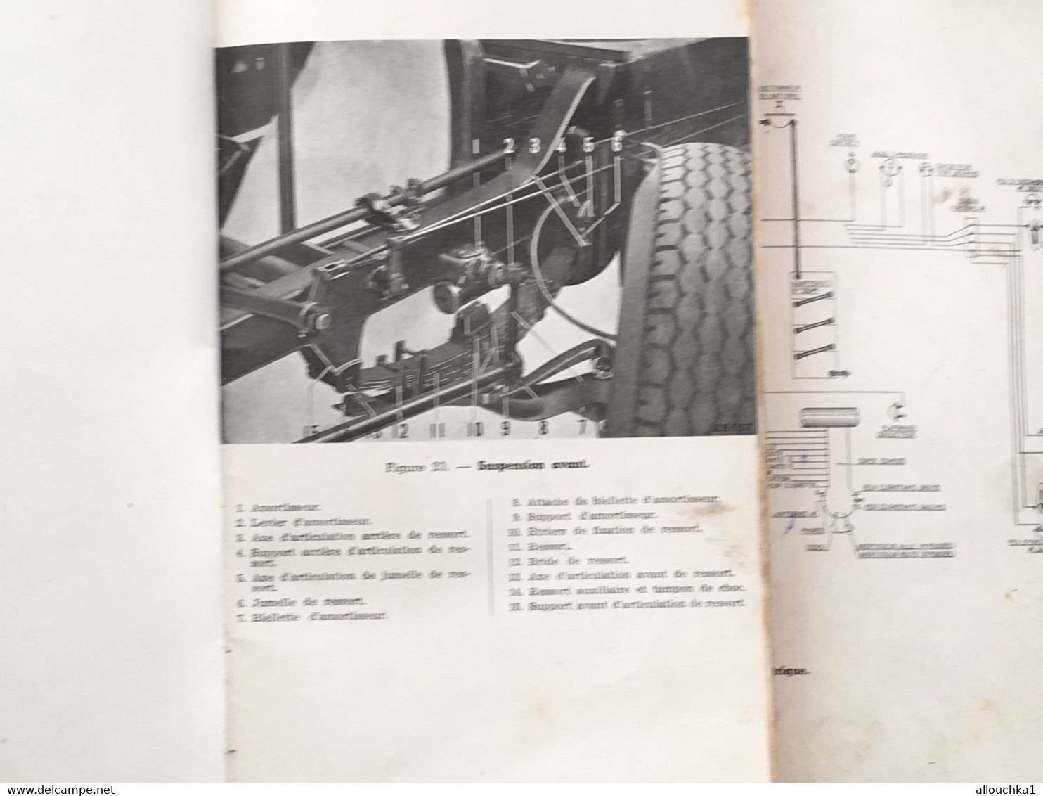 1950- Notice entretien Camion Renault 5 tonnes✔️Type R-42220-Moteur Huile lourde-6 C-105X120-regie nati usines Renault