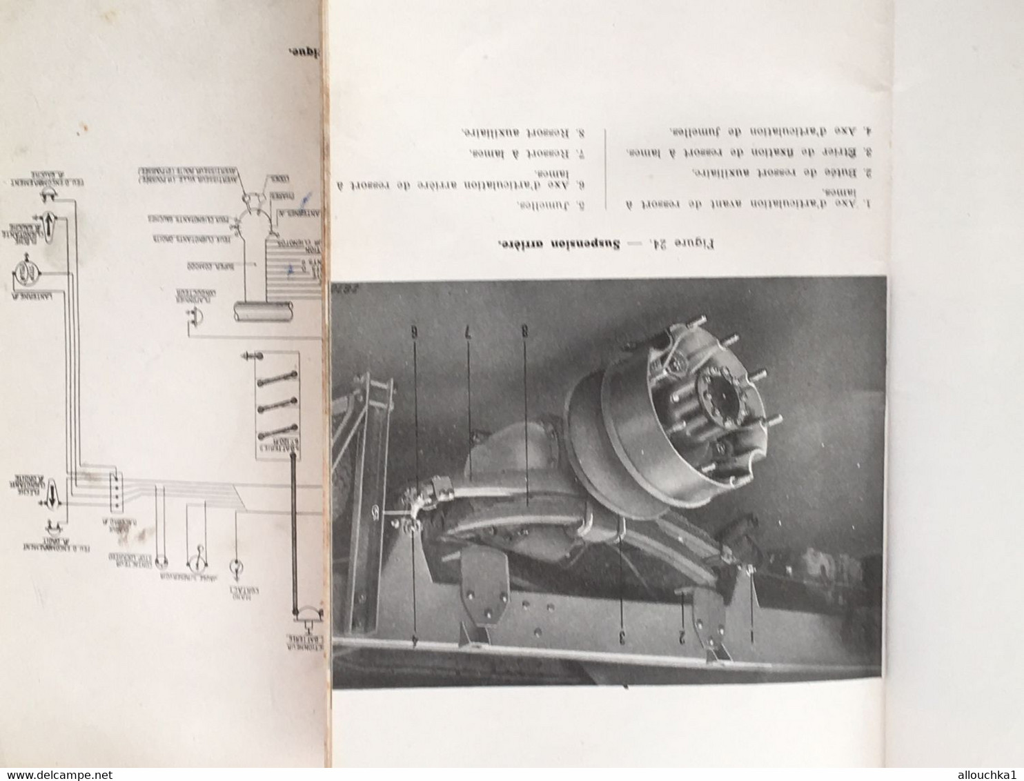 1950- Notice entretien Camion Renault 5 tonnes✔️Type R-42220-Moteur Huile lourde-6 C-105X120-regie nati usines Renault