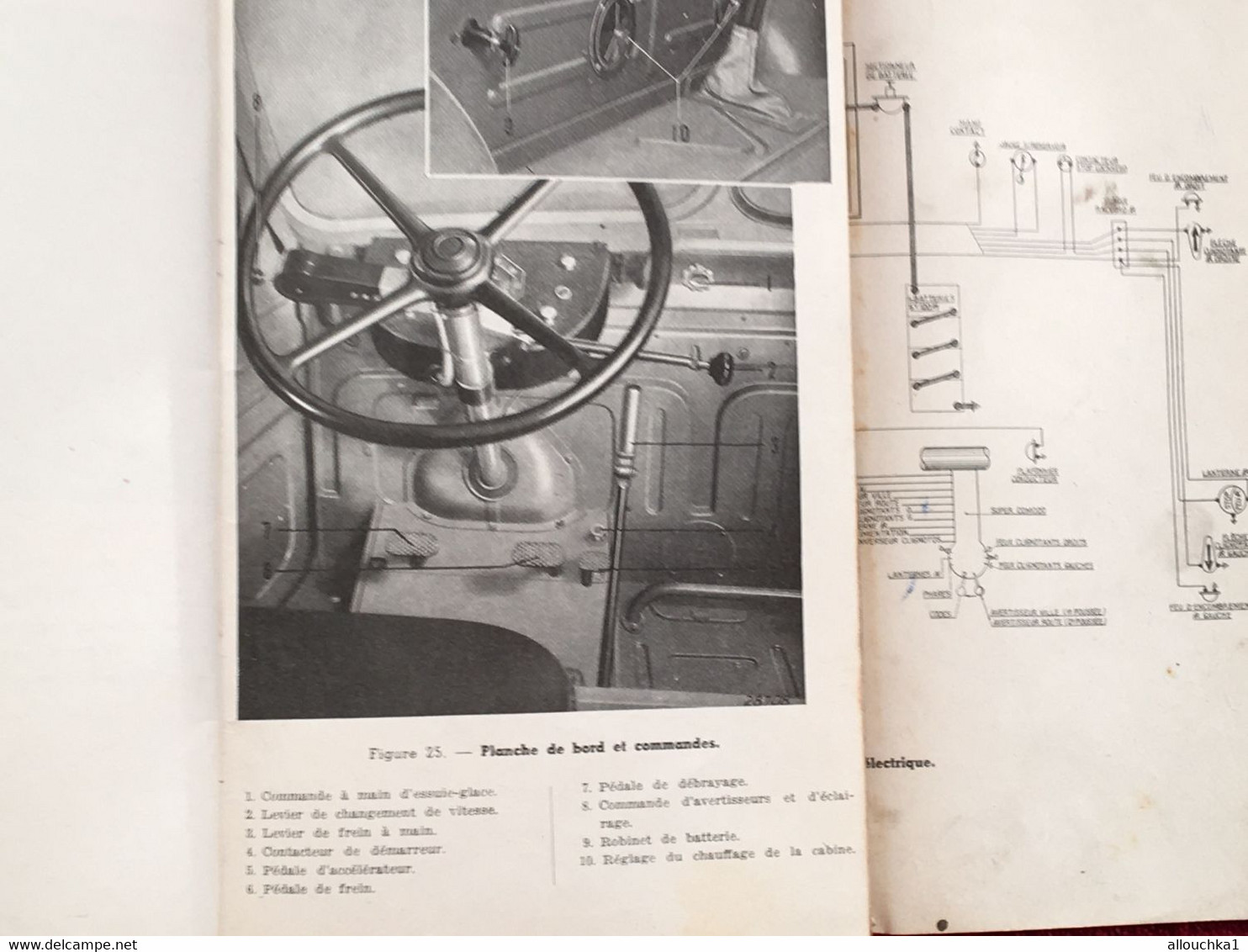 1950- Notice entretien Camion Renault 5 tonnes✔️Type R-42220-Moteur Huile lourde-6 C-105X120-regie nati usines Renault