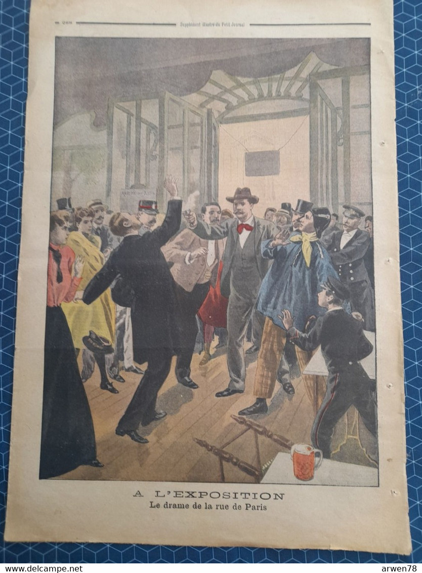 Le Petit Journal N° 512 évènements De Chine Les Légations Délivrées Exposition 1900 Pavillon Du Japon Drame Rue  Paris - Le Petit Marseillais