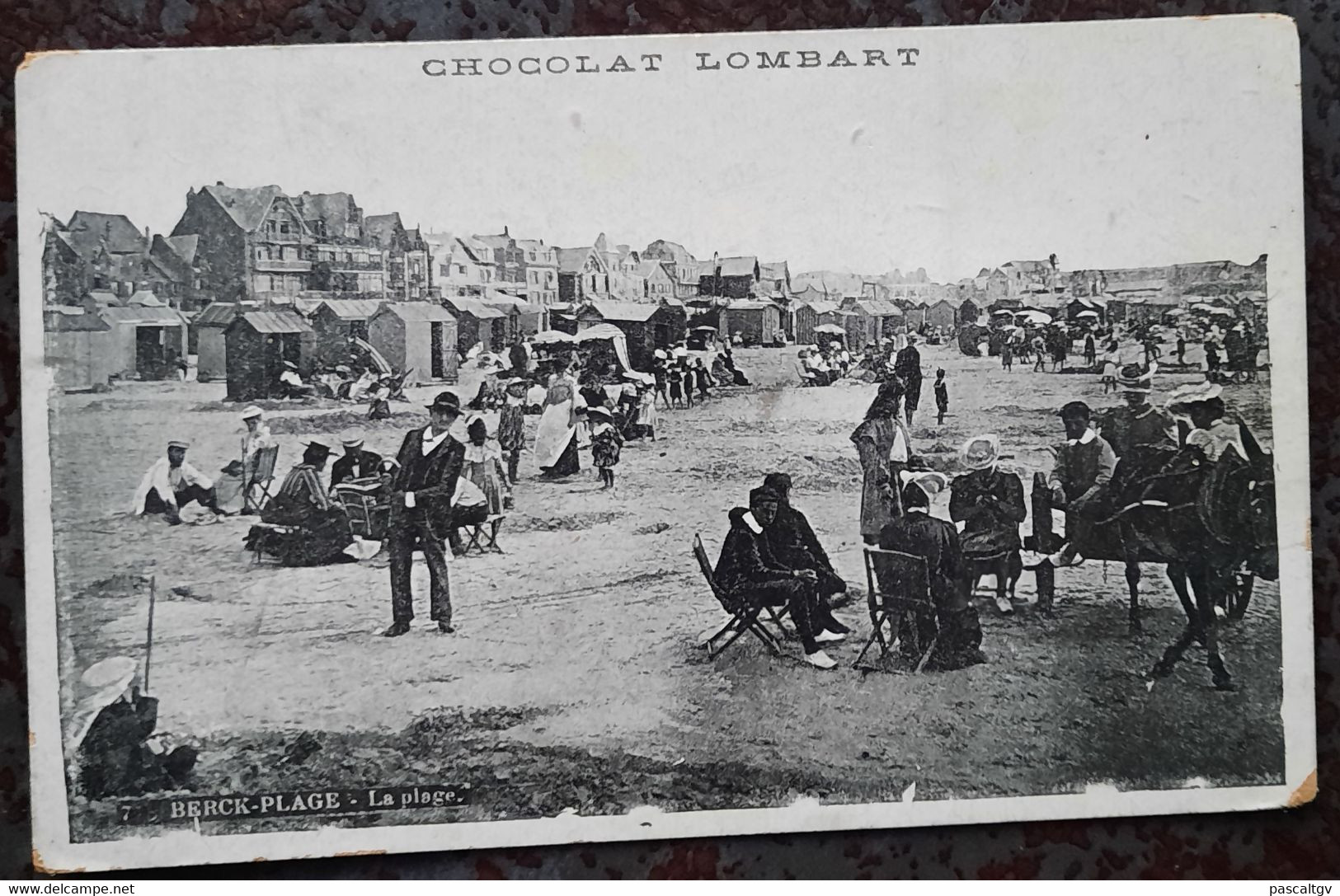 FRANCE - Publicité - Chocolat LOMBART - Paris - 1909 - Chocolate