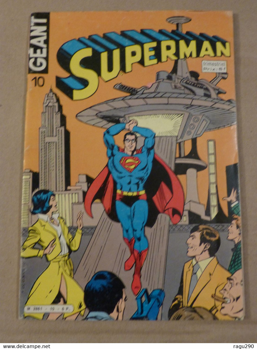 SUPERMAN  GEANT  N° 10 - Superman