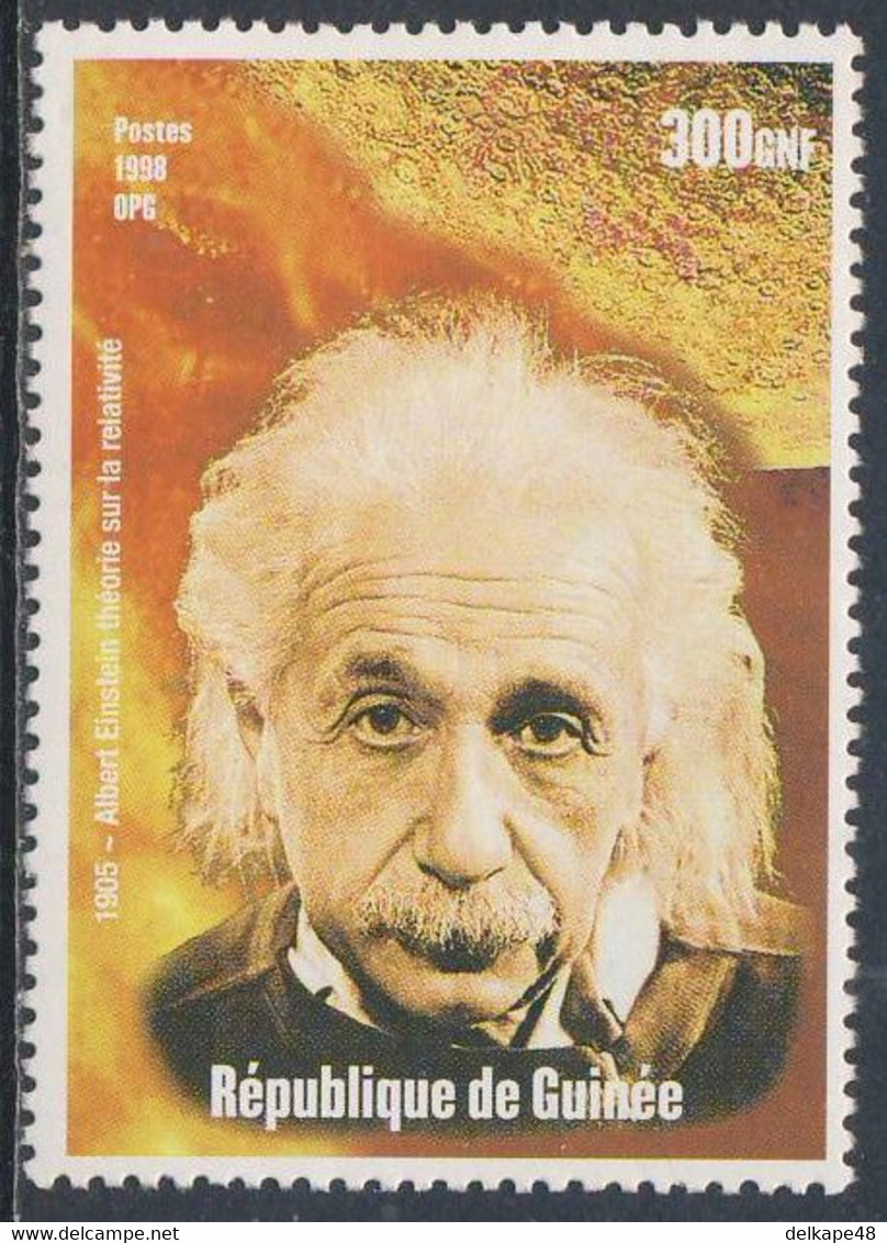 Guinea / Rep. Guinee 1998 ** Albert Einstein (1879-1955)  - (1905)   - Evenements 20e Siecle - 1900-1909 - Albert Einstein