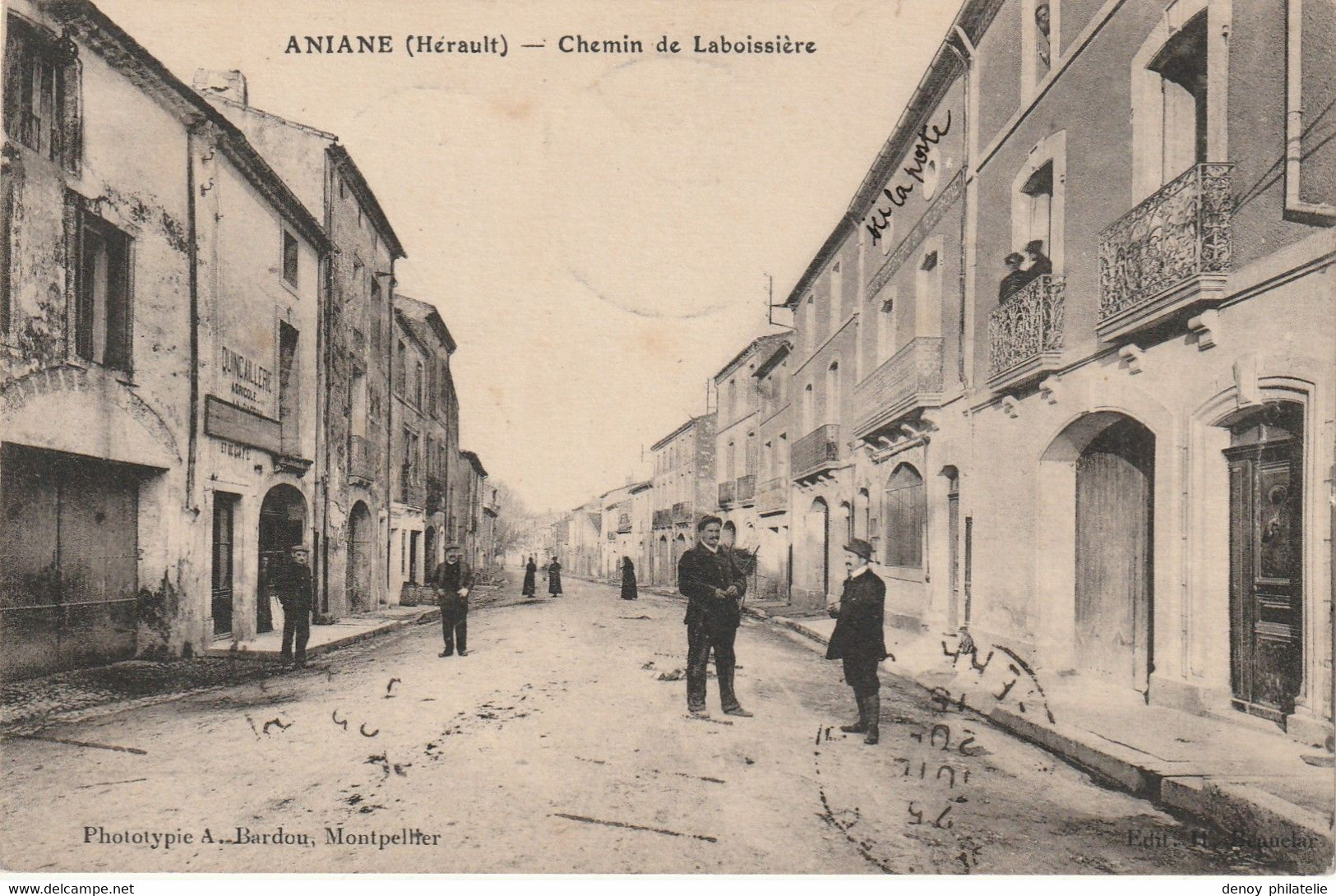 CPA 34   Aniane Chemin De Laboisiére - - Aniane