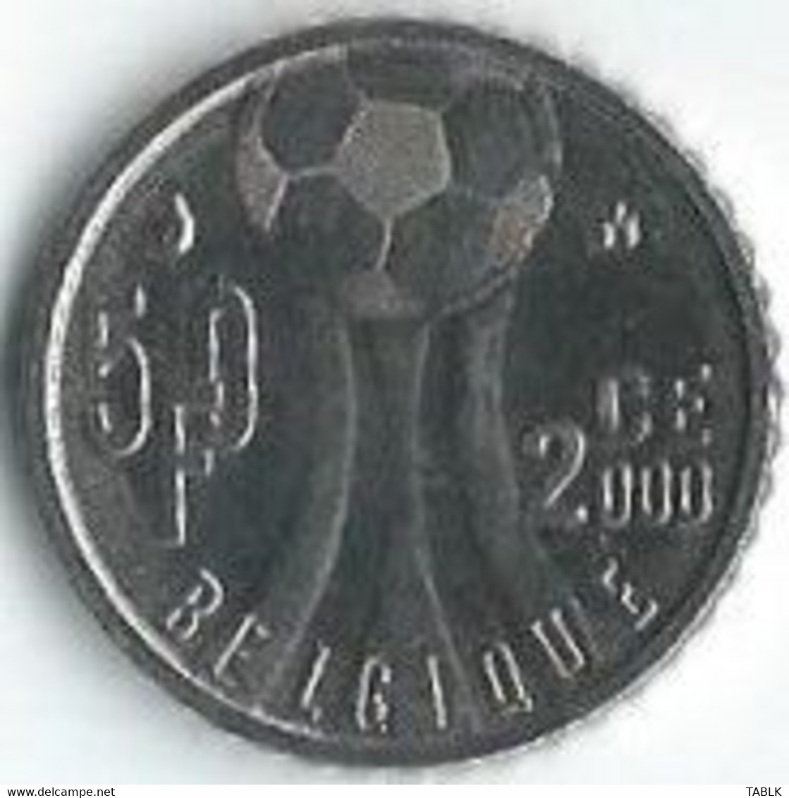 MT218 - BELGIË - BELGIUM - 50 FRANK 2000 - FRANS - EK2000 VOETBAL - 50 Francs