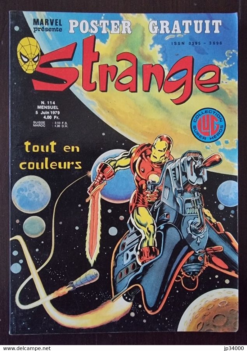 STRANGE N°114 Editions LUG. Edition Originale 1979 (spider-man) - Strange