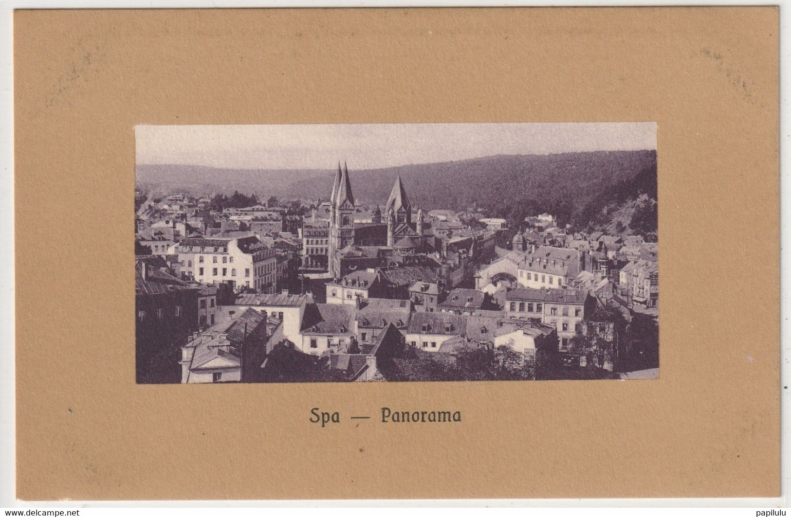 BELGIQUE 153 : Spa Panorama : édit. H Guggenheim & Cie Zurich N° 12394 - Spa